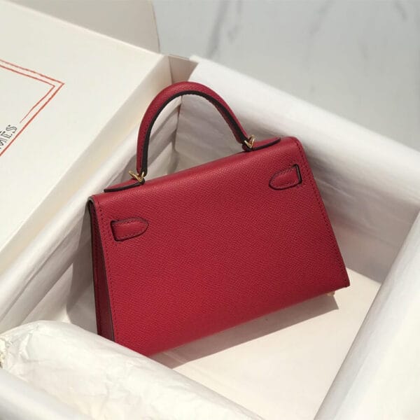Hermes Mini Kelly II(High-end Grade) Red - Image 3
