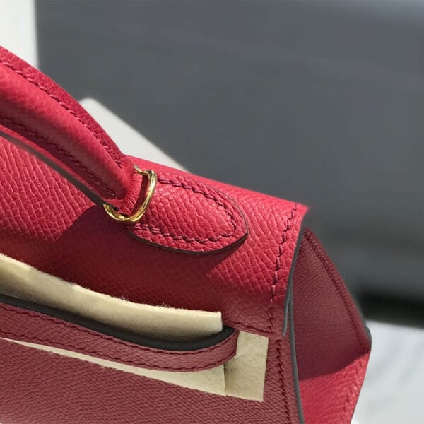 Hermes Mini Kelly II(High-end Grade) Red - Image 5
