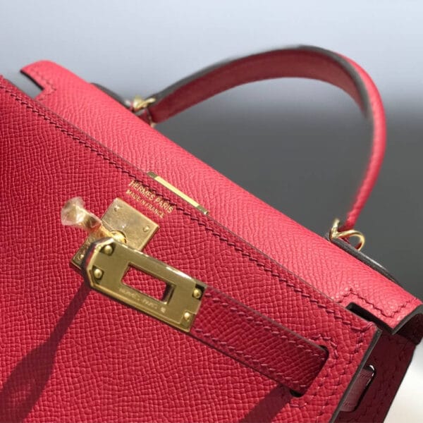 Hermes Mini Kelly II(High-end Grade) Red - Image 6