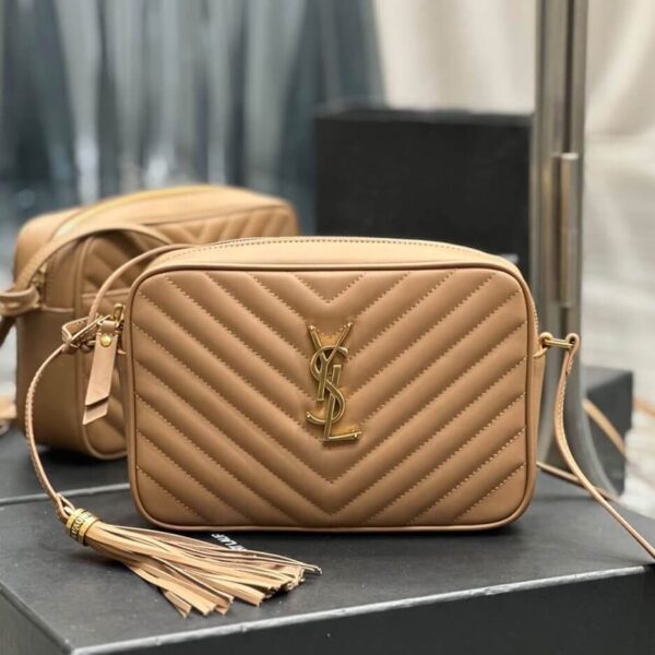 YSL LOU CAMERA BAG IN QUILTED LEATHER Lake Blue - Image 2