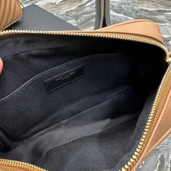 YSL LOU CAMERA BAG IN QUILTED LEATHER Lake Blue - Image 8