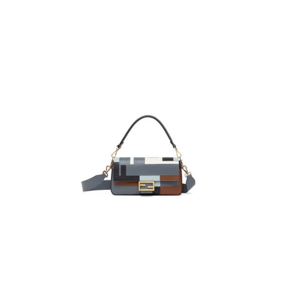 Fendi Baguette(high-end grade) Medium grey