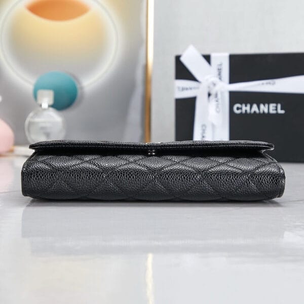 Chanel classic long wallet black - Image 5