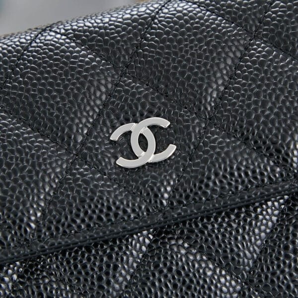 Chanel classic long wallet black - Image 6