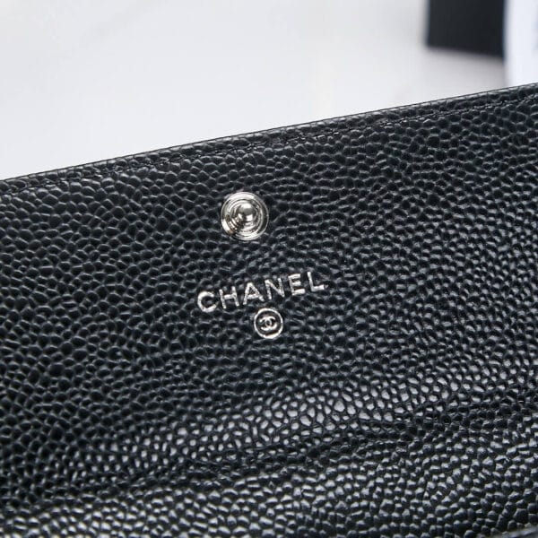 Chanel classic long wallet black - Image 7