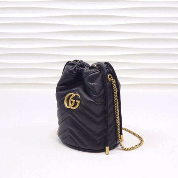 GG MARMONT mini bucket bag black - Image 3