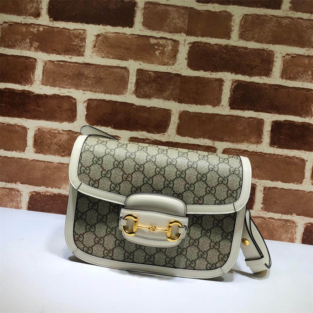 Gucci Horsebit 1955 Shoulder Bag Beige - Image 2