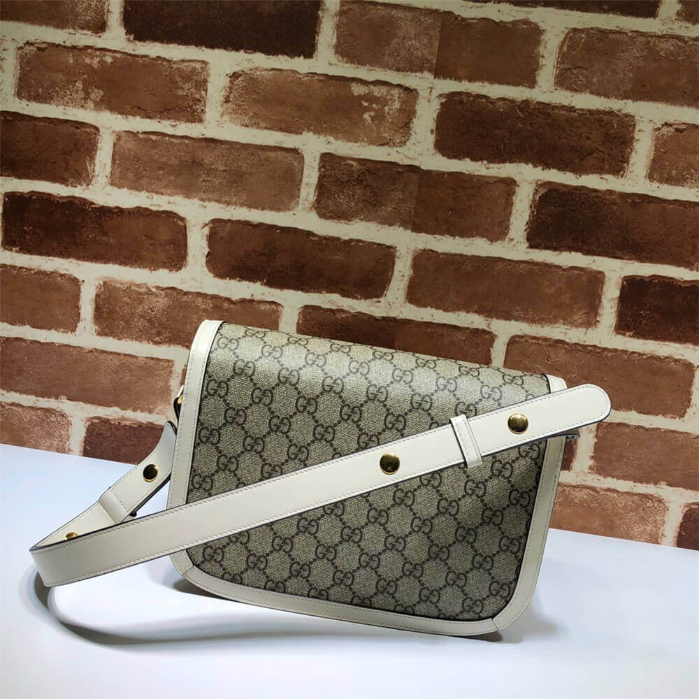 Gucci Horsebit 1955 Shoulder Bag Beige - Image 4