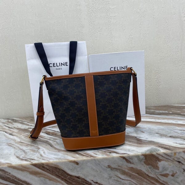 CELINE SMALL BUCKET black - Image 2